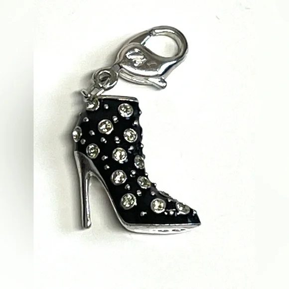Swarovski Black Stiletto Charm - Picture 12 of 15